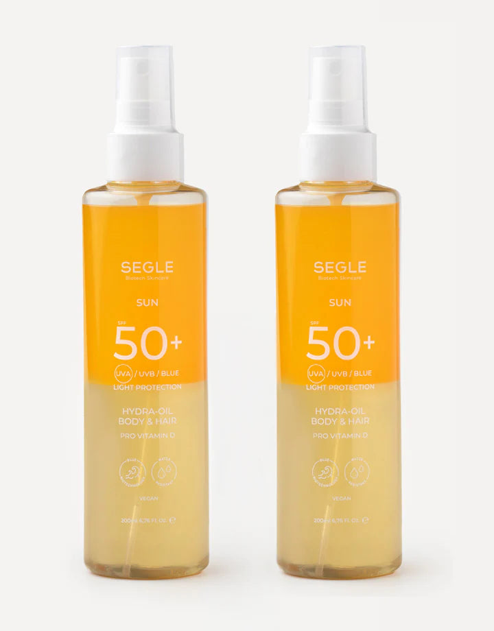 Zonbescherming 2 Set Spray Lichaam & Haar SPF50+