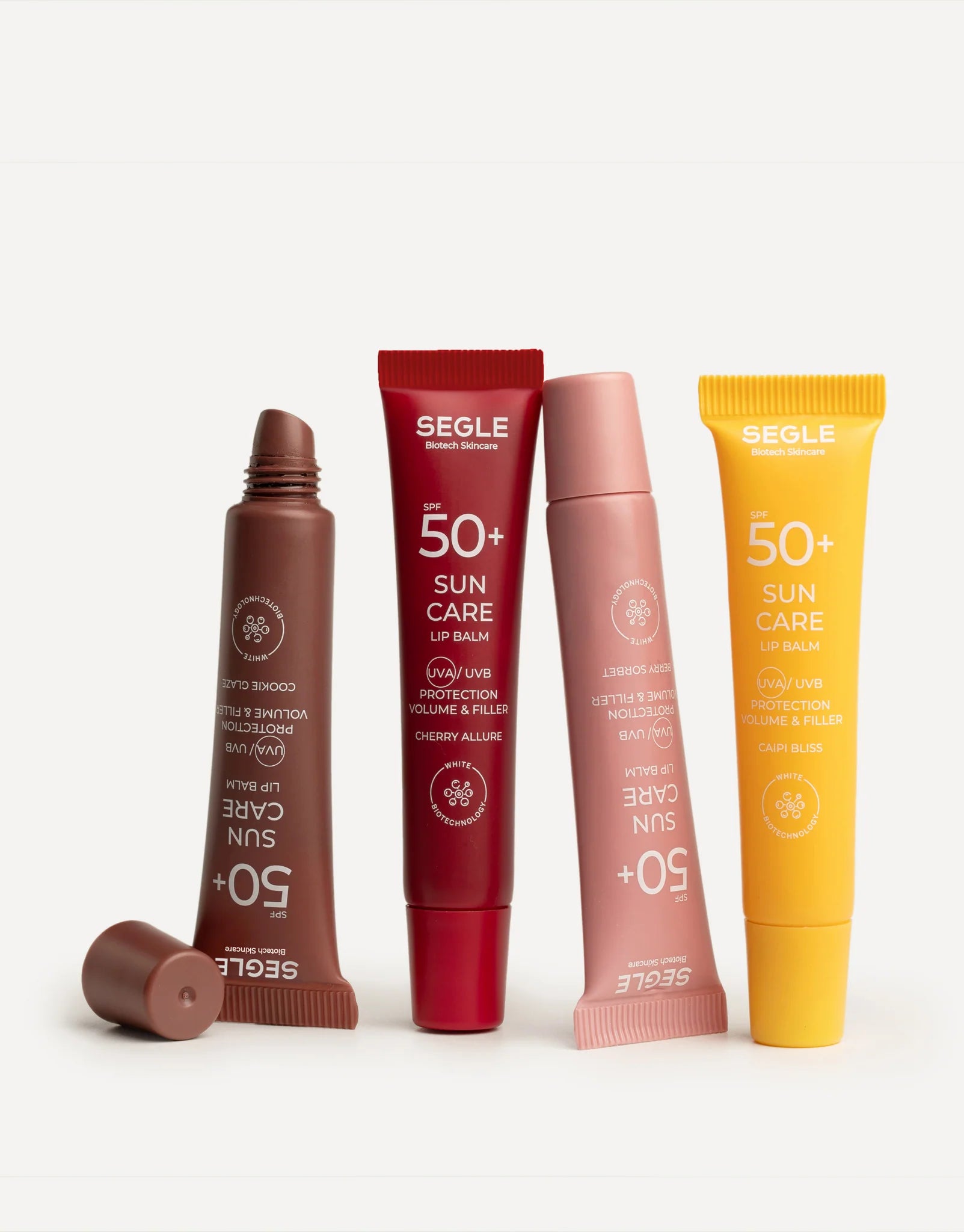 Set Lip Balm SPF50 x 4