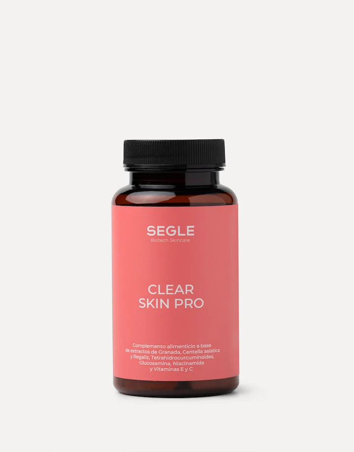 Clear Skin Pro voedingssupplement van Segle met capsules